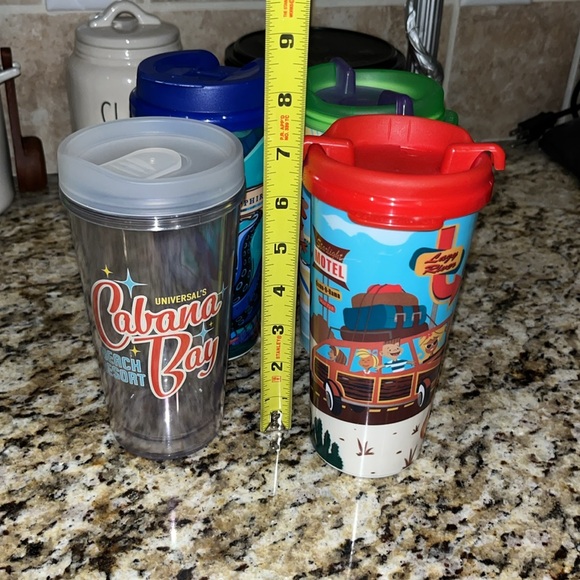 Universal Studios Cabana Bay Loews Sapphire Falls Resort Refillable Mug Set - Picture 10 of 10
